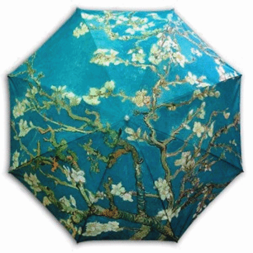 네모네 - 명화 고흐 아몬드나무 양산((UV자외선차단,암막5단,망사이중)